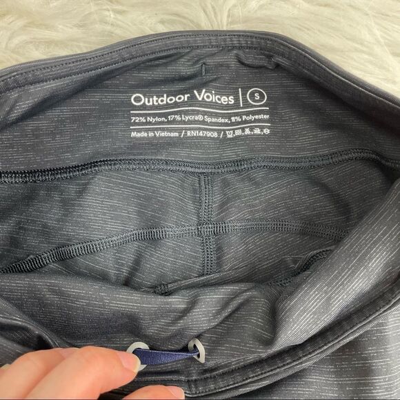 Outdoor Voices Core 7/8 Dark Space Dye Leggings - Picture 5 of 6